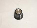 PHILMORE 3015 RADIO DIAL KNOB RIBBED BLACK FOR YAESU FT-620B FT-201 1PC