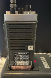 Yaesu FT 202R Radio Transceiver FM Handle Plus NC-1A Charger Tested Unknown