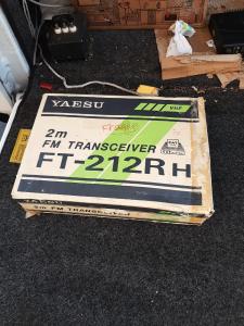 yaesu transceiver FT-212RH 2METER With Box