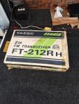 yaesu transceiver FT-212RH 2METER With Box