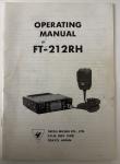 YAESU FT-212RH 100W 2m FM TRANSCEIVER + TOKIIMODEL 12092MTR/Tested