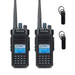2*Ailunce HD2 DMR Digital Dual Band Walkie Talkie handheld Waterproof Ham Radio