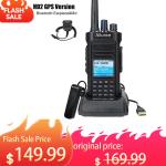 Ailunce HD2 GPS Dual Band DMR Bluetooth Ham Walkie Talkie Two Way Radio NOAA+Mic