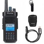 Ailunce HD2 DMR Ham Handheld Bluetooth Dual Band Two Way Radio For Outdoor + Mic