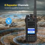 HA1G GMRS Handheld Radio IP67 Waterproof NOAA USB-C Two Way Radio For Outdoor