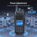 DMR Ailunce HD2 UHF VHF Dual Band Handheld Ham Transceiver IP67 Waterproof Radio