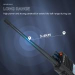 2Pack Retevis HD2 DMR Handheld Radio GPS Dual Band Ham Radio Two Way Radio & USB