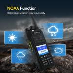 HA1G GMRS Handheld Radio IP67 Waterproof NOAA USB-C Two Way Radio For Outdoor