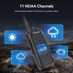 DMR Ailunce HD2 UHF VHF Dual Band Handheld Ham Transceiver IP67 Waterproof Radio