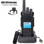 Ailunce HD2 GPS Dual Band DMR Bluetooth Ham Walkie Talkie Two Way Radio NOAA+Mic