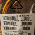 NEW Motorola 05 07 09 Control Head Power Cable XTL2500 XTL5000 APX7500 HKN6188 B