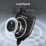 Retevis Walkie Talkies Speaker Mic Shoulder Speaker, 2 Pin, for RT22 RT21 RT22S H-777 RB29 RT86 RT-5R RB89 RB15 RB29, Compatible with BAOFENG UV-5R BF-F8HP UV-5G Plus Samcom Two Way Radios (2 Pack)