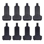 Aimtobest Walkie Talkie Belt Clip Compatible for WLN KD-C1 AP-100 Retevis RT22 Zastone X6 NKTECH NK-U1 Zeadio ZS-B1 LUITON LT-316 TIDRADIO TD-M8 RADTEL RT-10 RADIODDITY R1 Radio (8 Pack)