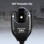 Retevis Walkie Talkies Speaker Mic Shoulder Speaker, 2 Pin, for RT22 RT21 RT22S H-777 RB29 RT86 RT-5R RB89 RB15 RB29, Compatible with BAOFENG UV-5R BF-F8HP UV-5G Plus Samcom Two Way Radios (2 Pack)