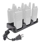 Aimtobest 6 in 1 Charger Compatible for Zastone X6 Retevis RT22 Luiton LT-316 NKTECH NK-U1 Zeadio ZS-B1 TIDRADIO TD-M8 Radtel RT-10 Radioddity R1 Walkie Talkie Two Way Radio (1 Pack)