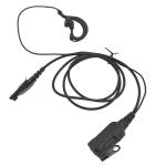 HELETUL G Shape Earpiece with Mic Radio 6 Pin Headset Microphone Walkie Talkie Surveillance Ear Piece for Motorola Retevis Ailunce hd1 rt29 nr30 ex500 ex600 gp328plus b3h rb23 rb47 rt 29 rt47v rt48