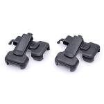 Aimtobest Walkie Talkie Belt Clip Compatible for WLN KD-C1 AP-100 Retevis RT22 Zastone X6 NKTECH NK-U1 Zeadio ZS-B1 LUITON LT-316 TIDRADIO TD-M8 RADTEL RT-10 RADIODDITY R1 Radio (8 Pack)