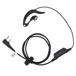 LEIMAXTE Walkie Talkie Headset for Baofeng BF-888s Kenwood TK-3160 TK-3230 NX-300 Two Way Radio with Mic PTT Surveillance Earpiece,G Shape