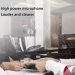 Retevis RT-9908 Window Speaker System,Intercom System,Two Way Voice Transmission,High Power Speaker for Bank,School,Store(4 Pack)