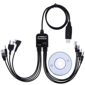 Master Cables USB Programming Cable 1m Black, Compatible with Ham Radios: Baofeng UV-5R, UV-82, BF888S, UV-9R, BF-F8HP, Kenwood, UV-5R MK2/3/4/5, Motorola, Wouxun, Btech