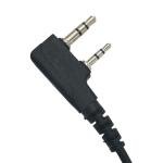 stdgove 10Pack Multi-Bulk 2-Way Radio Earpiece with Mic 2 Wire Acoustic Headset for Baofeng Arcshell Retevis Samcom Kenwood Walkie Talkie uv-5r rt 21 22 68 h-777s bf-888s bf-f8hp ar-5