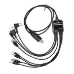 Master Cables USB Programming Cable 1m Black, Compatible with Ham Radios: Baofeng UV-5R, UV-82, BF888S, UV-9R, BF-F8HP, Kenwood, UV-5R MK2/3/4/5, Motorola, Wouxun, Btech