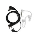 (10-Pack) 2-Pin Microphone Clear Acoustic Tube Headphones Compatible with Baofeng UV-5R UV-82 Retevis H-777 H-777S RT21 RT22 RT27 RT-5R Two Way Radios