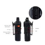 Retevis RT-5R Two Way Radio Handheld Rechargeable, Dual Band VOX 128CH 2-Way Radios Long Range High Power, Falshlight and Emergency Alarm Walkie Talkies for School, Church Security, Farm(10 Pack)