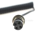 Superstar DM-507- 4Pin Dynamic voice coil CB Radios Microphone For Galaxy Cobra