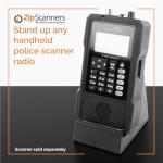 Desktop Stand for Uniden SDS150 & SDS100 Police Scanner & All Handheld Scanners (SR30C, BCD436HP, BCD325P2, BC125AT, TRX-1) Stand Upright & Toggle Between Frequencies, Scanner not Included