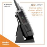 Desktop Stand for Uniden SDS150 & SDS100 Police Scanner & All Handheld Scanners (SR30C, BCD436HP, BCD325P2, BC125AT, TRX-1) Stand Upright & Toggle Between Frequencies, Scanner not Included