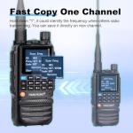 TIDRADIO TD-H3 GMRS Radio Handheld(4PCS Batteries, 15.12" Antenna), Wireless Programming, 8-Band Long Range Walkie Talkies Two Way Radios, Air Band NOAA Weather Receiver for Hunting, Full Kit 2 Pack