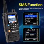 Ham Radio TIDRADIO TD-H3 Plus, Bluetooth-Headphone-connectable, Web Upgrade, APP PC Wireless Programming, 8-Band Long Range Walkie Talkies NOAA Weather Two-Way Radio Handheld for Survival Gear 2 Pack