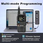 TIDRADIO TD-H3 GMRS Radio Handheld(4PCS Batteries, 15.12" Antenna), Wireless Programming, 8-Band Long Range Walkie Talkies Two Way Radios, Air Band NOAA Weather Receiver for Hunting, Full Kit 2 Pack