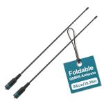 TIDRADIO TD-771 GMRS Radio Antenna 2 Pack–15.15 Inch SMA Female 462-468MHz, Compatible with TD-H8/TD-H3/H3 Plus/GM-5RH/UV-5G Plus/GM-15 Pro/UV-9G/GM21 Walkie Talkies