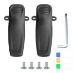 TIDRADIO Belt Clip for TD-H3,TD-H8,TD-H3 Plus, BF-5RM(AR-5RM), BF-F8HP Pro, UV-5G Plus, GM-5RH, BF-UV5RH Pro, BF-UV5RM PRO, RETEVIS H-777 BF-666S, BF-777S,BF-888S Hot Model Radio Two Way Radio