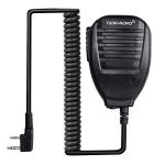 TIDRADIO Speaker Microphone Police Walkie Talkie Mic Accessories for Ham GMRS FRS Radio UV-5R Mini 5RM UV-32 DM-32 F8HP UV-21R UV-5G Plus BF-888S GM-15 PRO UV-82 K5Plus TD-V2 TD-H8 TD-H3 Plus -2 Pack