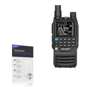 BoxWave Screen Protector Compatible with Tidradio TD-H3 - ClearTouch ImpactShield (2-Pack), Impenetrable Screen Protector Flexible Film