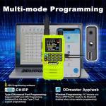 TIDRADIO TD-H3 GMRS Radio Handheld,Type C & Wireless Programming 8-Band Long Range Walkie Talkies Rechargeable Portable Two Way Radios Air Band, Frequency Match, DTMF Lock, NOAA FM AM- Green 2Pack