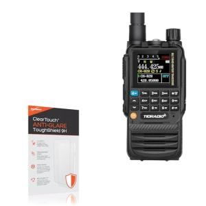 BoxWave Screen Protector Compatible with Tidradio TD-H3 - ClearTouch Anti-Glare ToughShield 9H (2-Pack), Anti-Glare 9H Tough Flexible Film Screen Protector