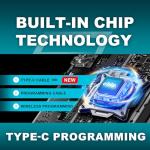 TIDRADIO TD-H3 Ham Radio Handheld,Type C & Wireless Programming,Multi-Band Portable Two Way Radio with AirBand Antenna&Speaker Mic,2Pcs Batteries,Frequency Match,DTMF FM NOAA SCAN Walkie Talkies-1Pack