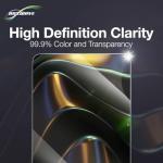 BoxWave Screen Protector Compatible with Tidradio TD-H3 - ClearTouch ImpactShield (2-Pack), Impenetrable Screen Protector Flexible Film