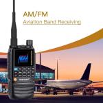 TIDRADIO TD-H3 GMRS Radio Handheld Long Range,Multi-Band Receiving Two-Way Radio,USB-C Programming & Charging,2500mAh Battery,AM/FM Reception,Walkie Talkie with Earpiece,TD-771 and Airband Antenna