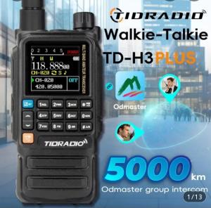 TIDRADIO TD-H3 PLUS.  Mult-Band GMRS/HAM Handheld Radio & Wireless Programming 