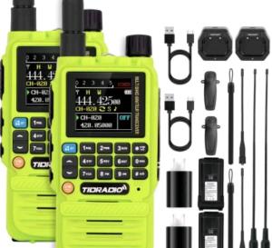 TD-H3 Plus GMRS Radios Long Range Walkie Talkies USB-C Charging & Wireless  SET