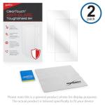 BoxWave Screen Protector Compatible with Tidradio TD-H3 - ClearTouch Anti-Glare ToughShield 9H (2-Pack), Anti-Glare 9H Tough Flexible Film Screen Protector
