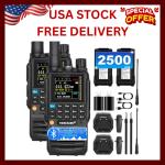 Long Range Walkie Talkie Two Way Radio Charge Headset Waterproof 2 PACK