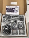 Pair of TD-H3 Ham Radio (Crystal) Multi-Band Long Range 2-Way Radio, 4 Batteries