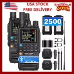 TIDRADIO TD-H3 Ham Radio 8-Band Rechargeable 2500mAh Large Batteries Long Range