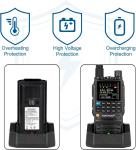 Long Range Walkie Talkie Two Way Radio Charge Headset Waterproof 2 PACK